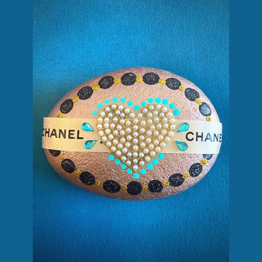 Chanel Heart – Story Stones By Sari